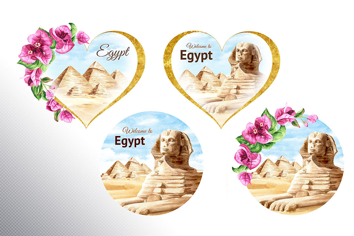 Welcome to Egypt, an Illustration by Daria Ustiugova (Photo 2 of 8)
