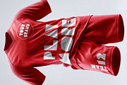 Flying Uniform Mockup Jersey Shorts, a Shirt Mockup by LESZ Design (Thumbnail 4 of 4)