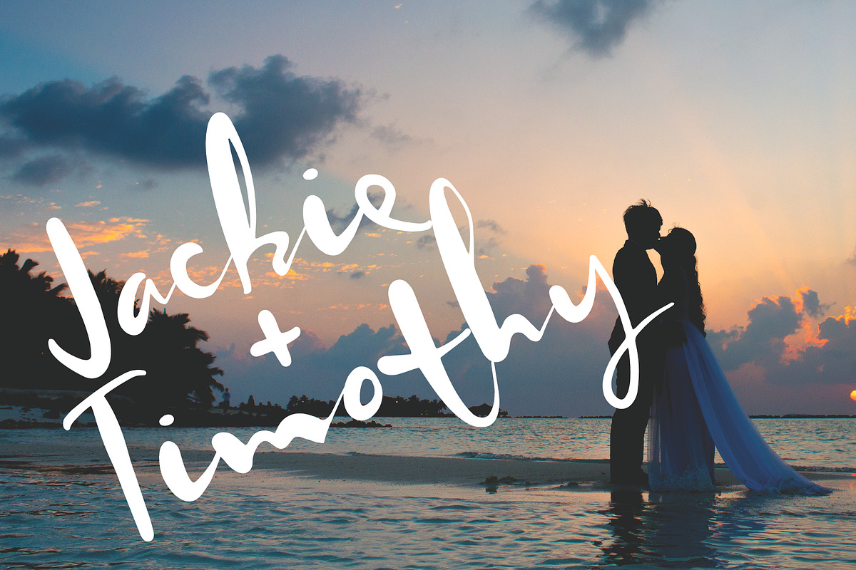 Worthy Story Script Font preview 5