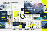 Financial Consulting - Keynote, a Presentation Template by QR Design Studio (Thumbnail 1 of 3)