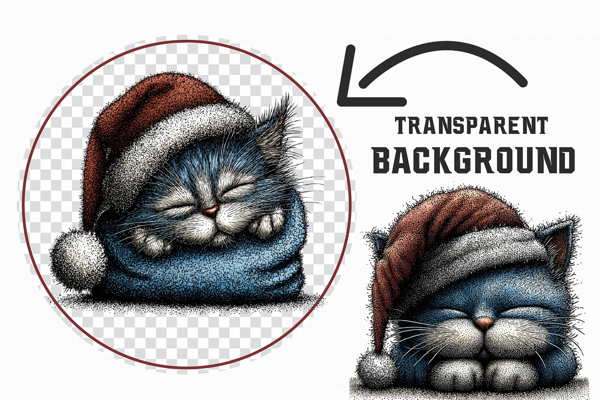 Christmas Animals Clipart, an Illustration by Libby Wishes (Photo 2 of 7)