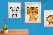 Cute Animals Portrait Illustration 1, an Animal Illustration by Vectorheroes (Thumbnail 8 of 9)