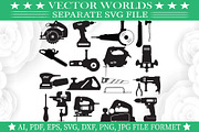Wood Work Tool Svg, Tool Svg, an Object Graphic by VectorWorlds (Thumbnail 1 of 3)