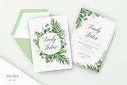 Wedding collection - Tropical green, an Invitation Template by Alewiena (Thumbnail 2 of 8)