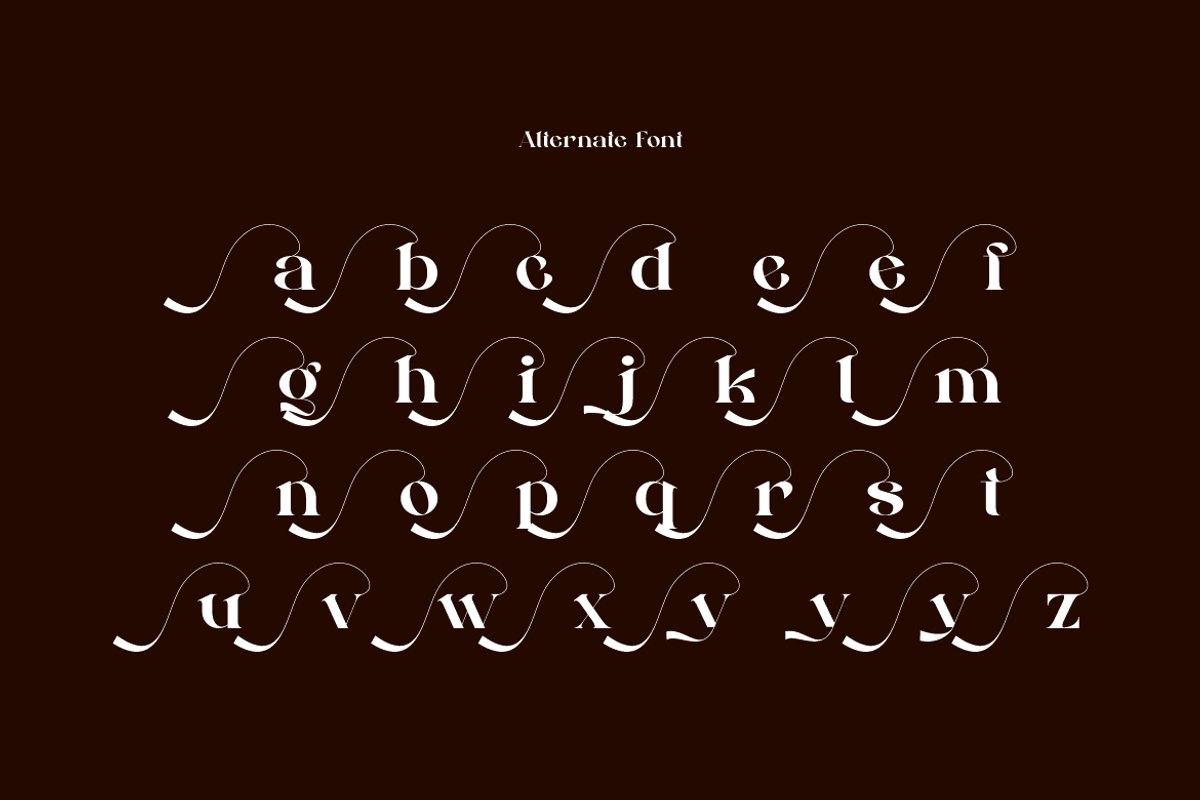 Kafteg - Luxury Coffee Font, a Serif Font by Iqsiart Studio (Photo 14 of 15)