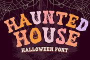Haunted House is a Halloween font, a Serif Font by Brown Cupple (Thumbnail 1 of 7)