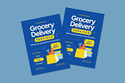 Grocery Delivery - Flyer, a Brochure Template by Izdihaar_Studio (Thumbnail 3 of 3)