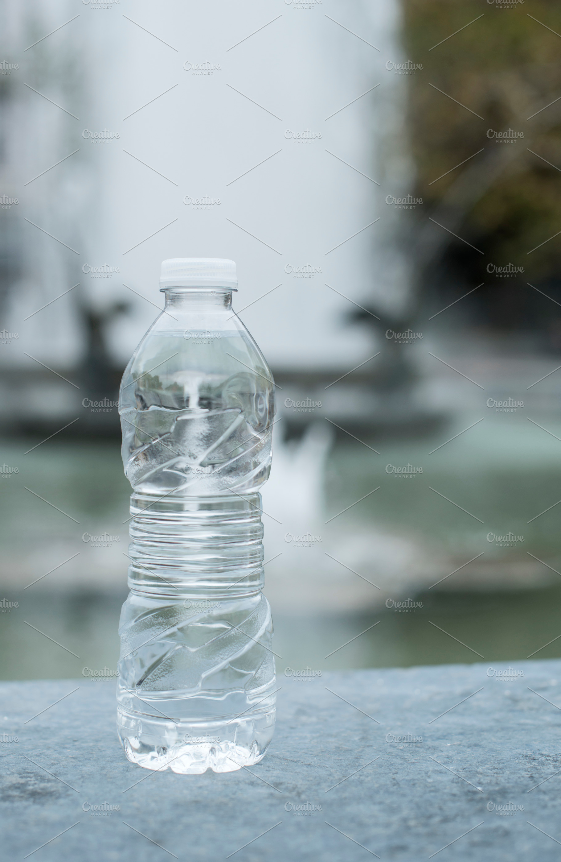 Bottle of water featuring water, bottle, and mineral, a Food & Drink Photo by DegImages
