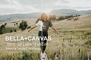 The Bella Canvas 3001 Mockup Bundle, an Advertising Mockup by Moonlit Mocks (Thumbnail 5 of 11)