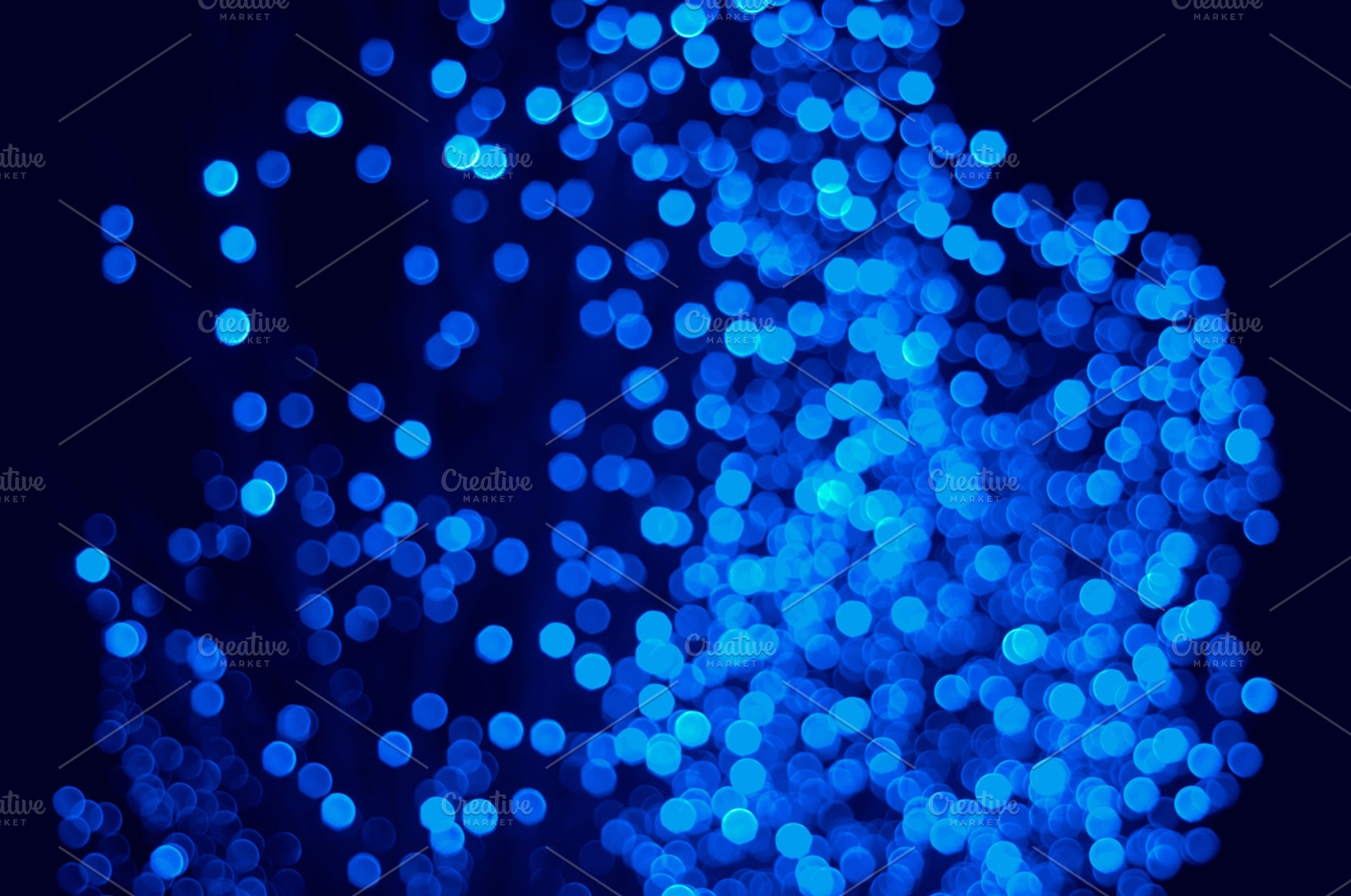 Blue Lights, an Abstract Photo by Solefield