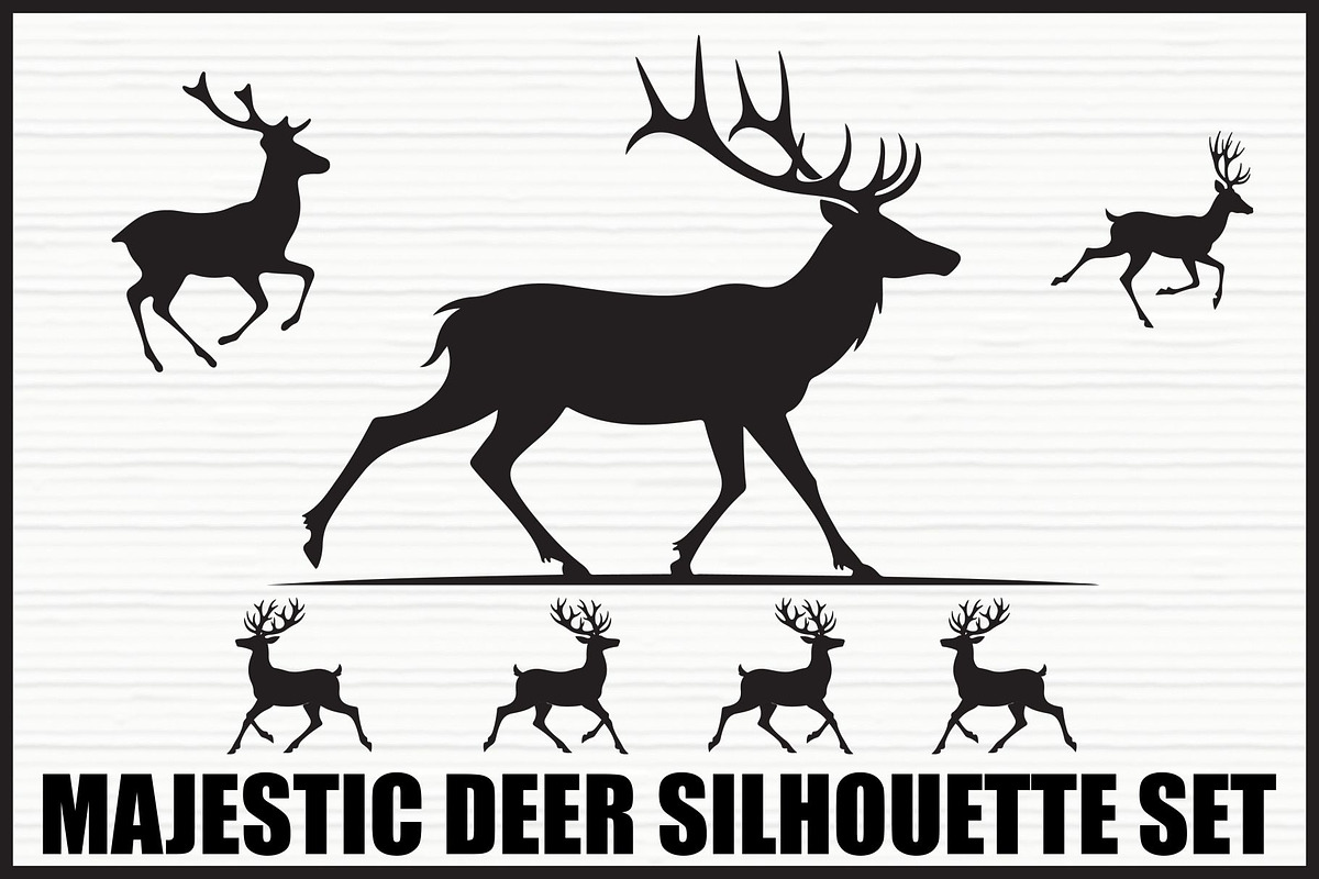 Majestic Deer Antler Collection, an Illustration by Designs_River (Photo 1 of 7)
