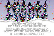 Skull Party Font, a Sans Serif Font by Nobu Collections (Thumbnail 7 of 7)