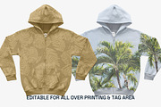 Gildan 18600B Youth Zip Hood Mockups, a Shirt Mockup by GraphicHero (Thumbnail 8 of 9)
