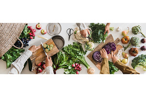 Fall vegetable vegetarian cooking, a Food & Drink Photo by Foxys