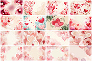 Valentine Digital Paper, a Background Graphic by Forhadx5 (Thumbnail 5 of 13)