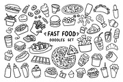 Vector set on the theme of fast food, an Object Graphic by Olga Chuklay (Thumbnail 2 of 2)