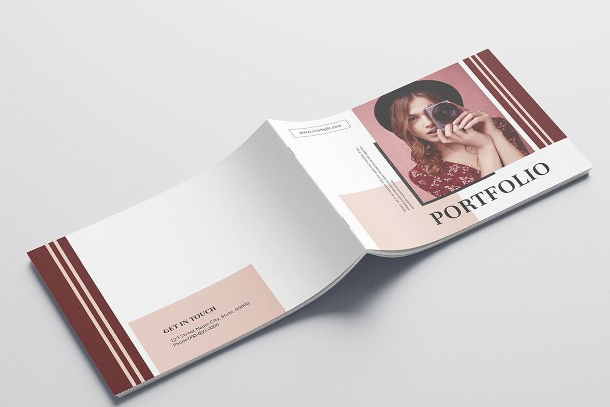 Photographer Portfolio Template, a Brochure Template by Template Shop (Photo 2 of 10)