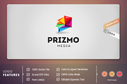 Prizm Media - Logo Template, a Branding & Logo Template by DynamikMedia (Thumbnail 1 of 5)