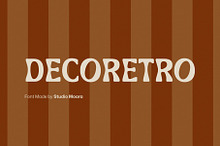 Decoretro - Retro Display Font