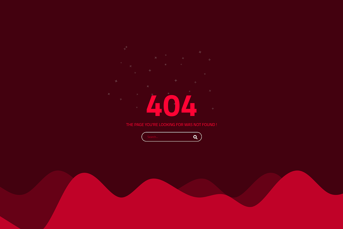 Material Design 404 Page [HTML], a HTML Template by Saif71 - Shop (Photo 6 of 8)