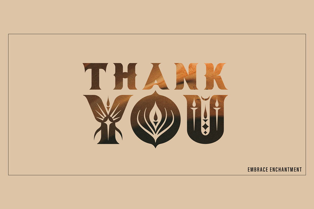 Toria Bohemian Decorative Serif Font, a Serif Font by Struvictory.art (Photo 9 of 9)