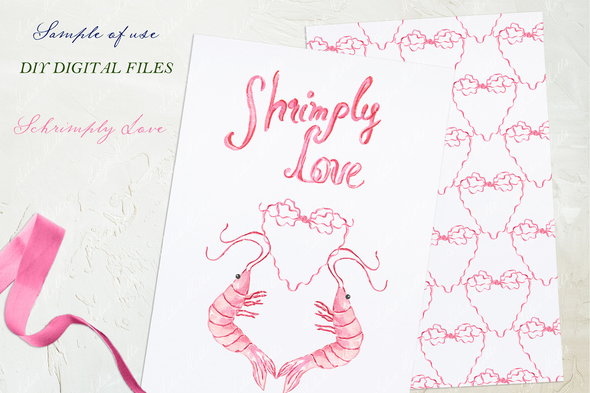 Schrimply Love Valentine's Heart, a Graphic by LABFcreations (Photo 2 of 4)
