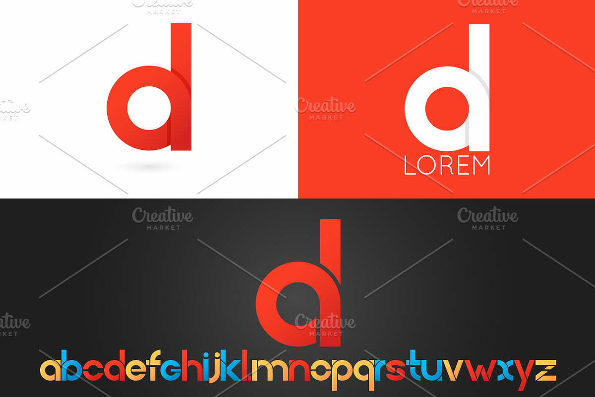 Letter D logo vector icon, a Branding & Logo Template by PushLogo (Photo 1 of 3)