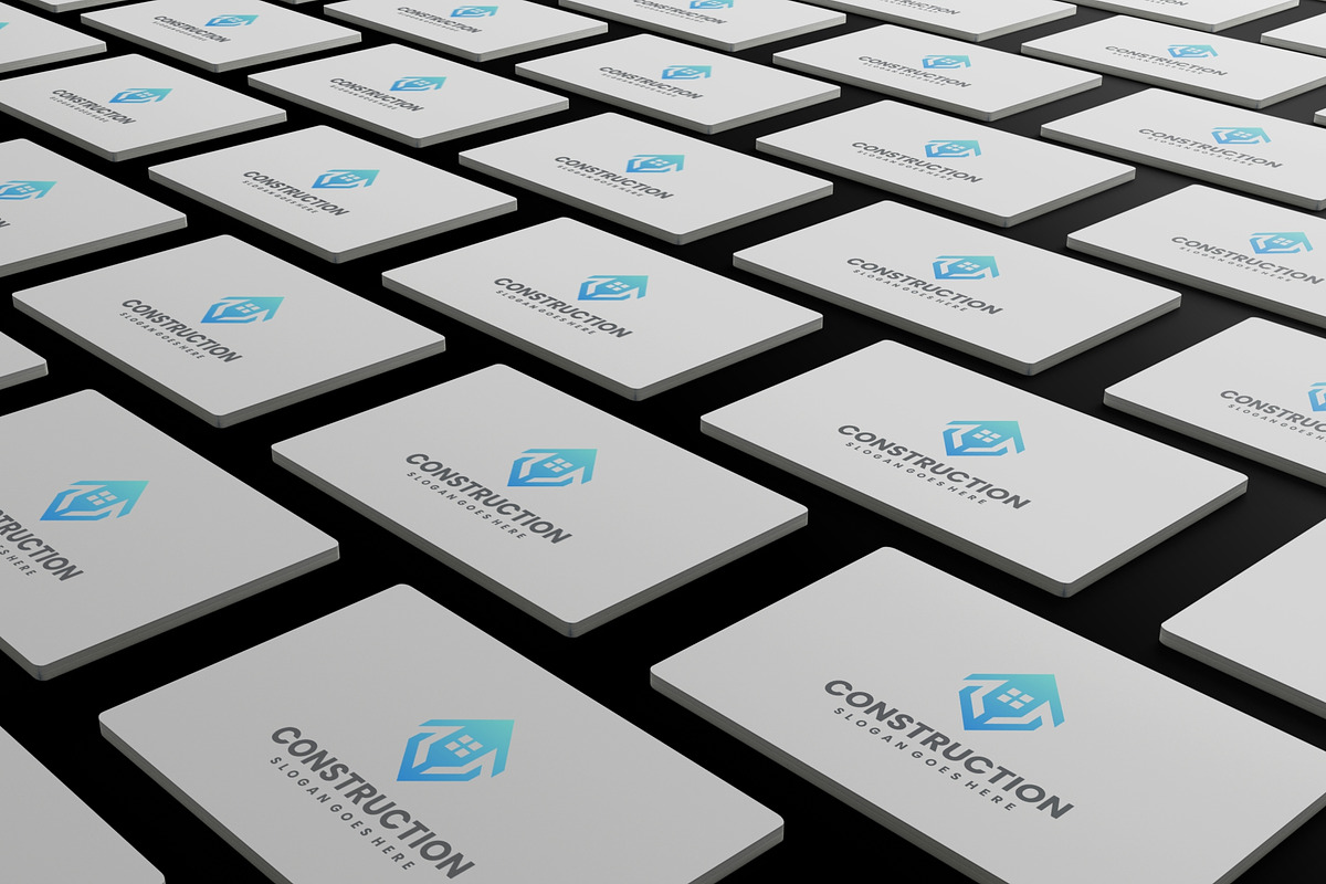 Gradient Modern Construction Logo, a Branding & Logo Template by Artnivora.Std (Photo 3 of 3)