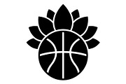 Basketball Lotus Emblem, an Object Graphic by Gfx_Store (Thumbnail 7 of 15)