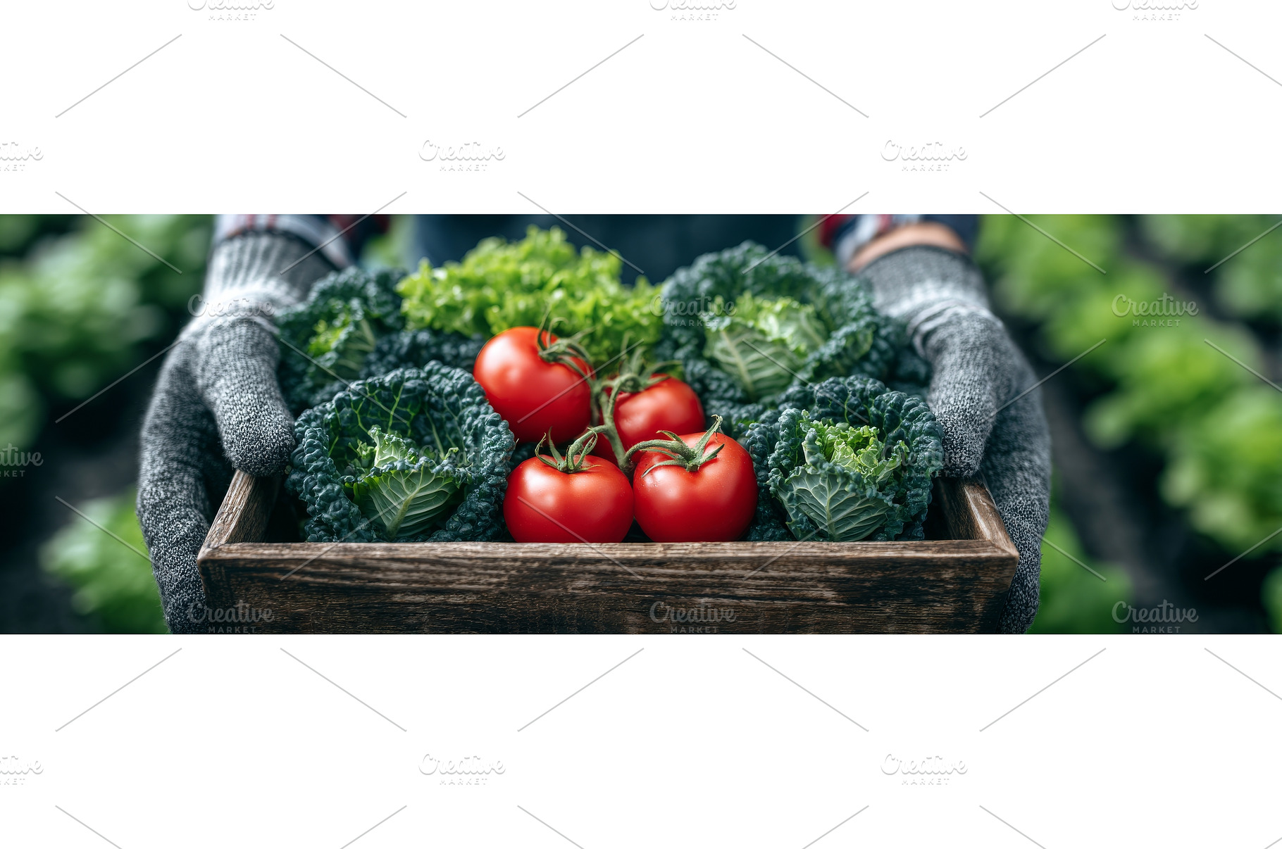 In the picture, a female farmer, a Food & Drink Photo by ZinetroN