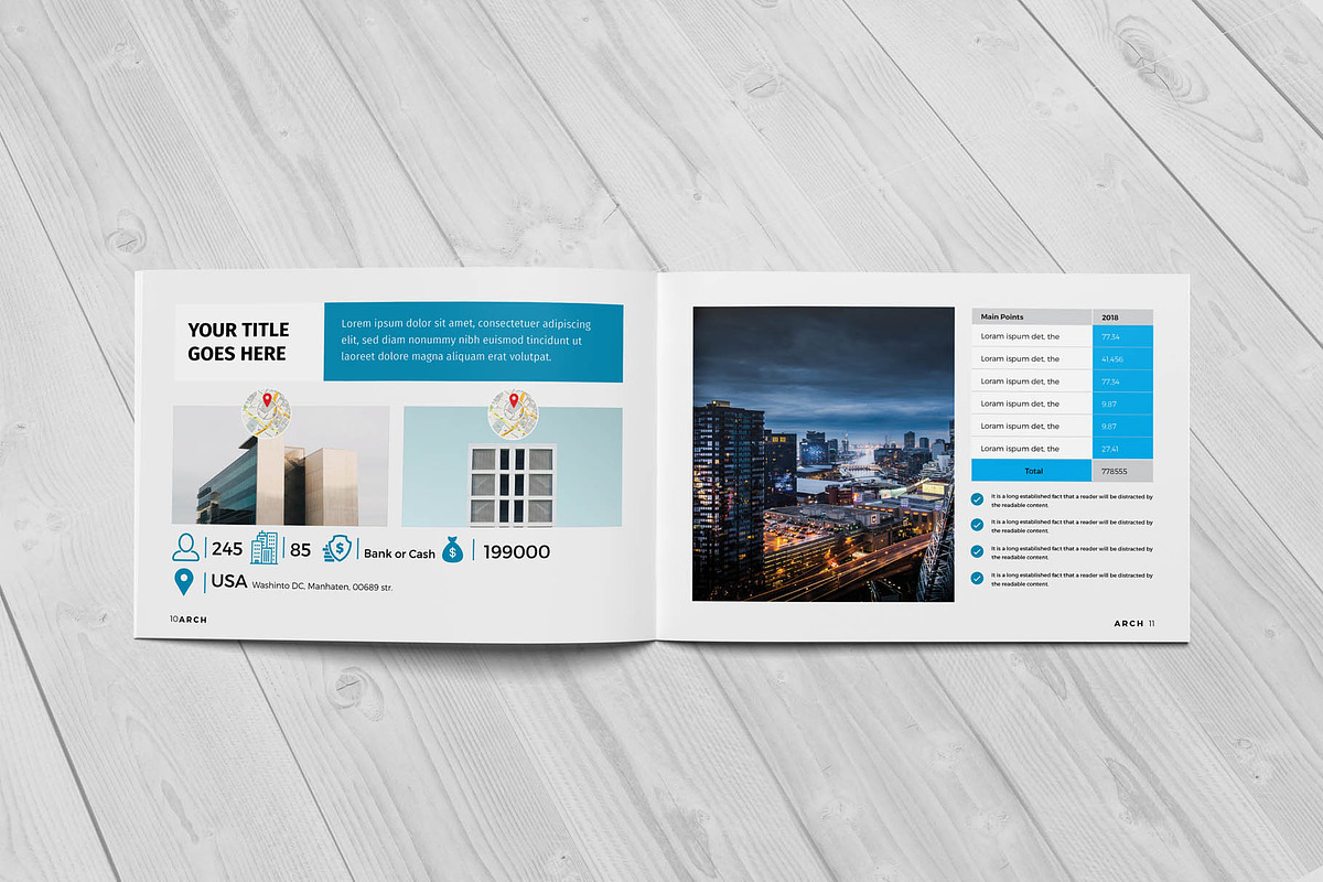 A5 Realestate/Architecture Brochure, a Brochure Template by New Lines (Photo 10 of 13)