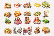 Cinco de Mayo Clipart, a Seasonal Illustration by PaintPixelCo (Thumbnail 9 of 12)
