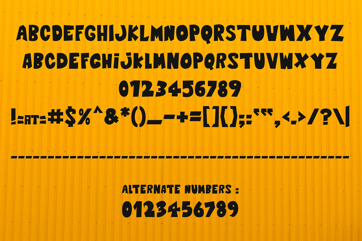 Tytoon Mist - Playful Cartoon Font preview 5