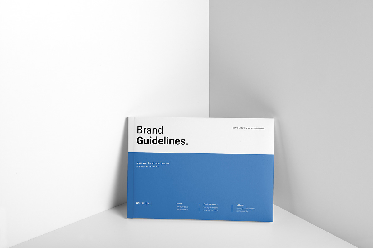 Brand Guidelines Template Landscape preview 5