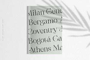 GLAMY - Ligature Rich Serif