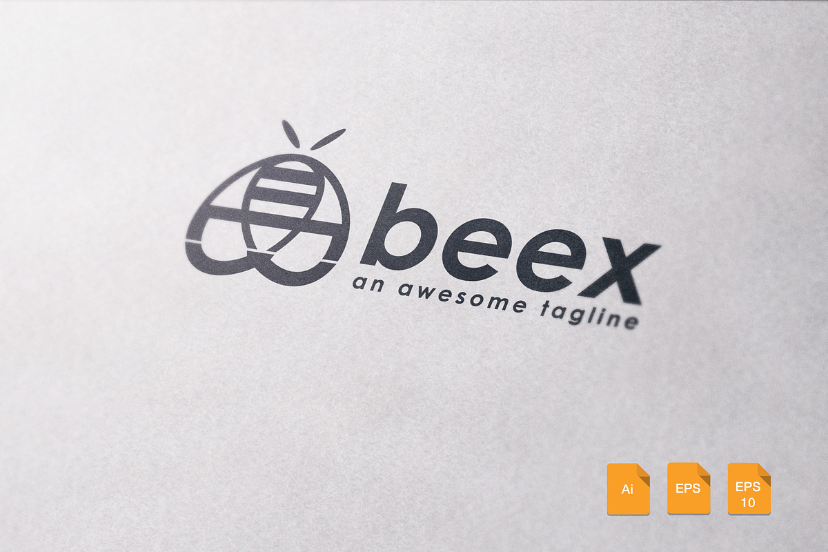 Beex Logo Template, a Branding & Logo Template by Propex (Photo 1 of 3)