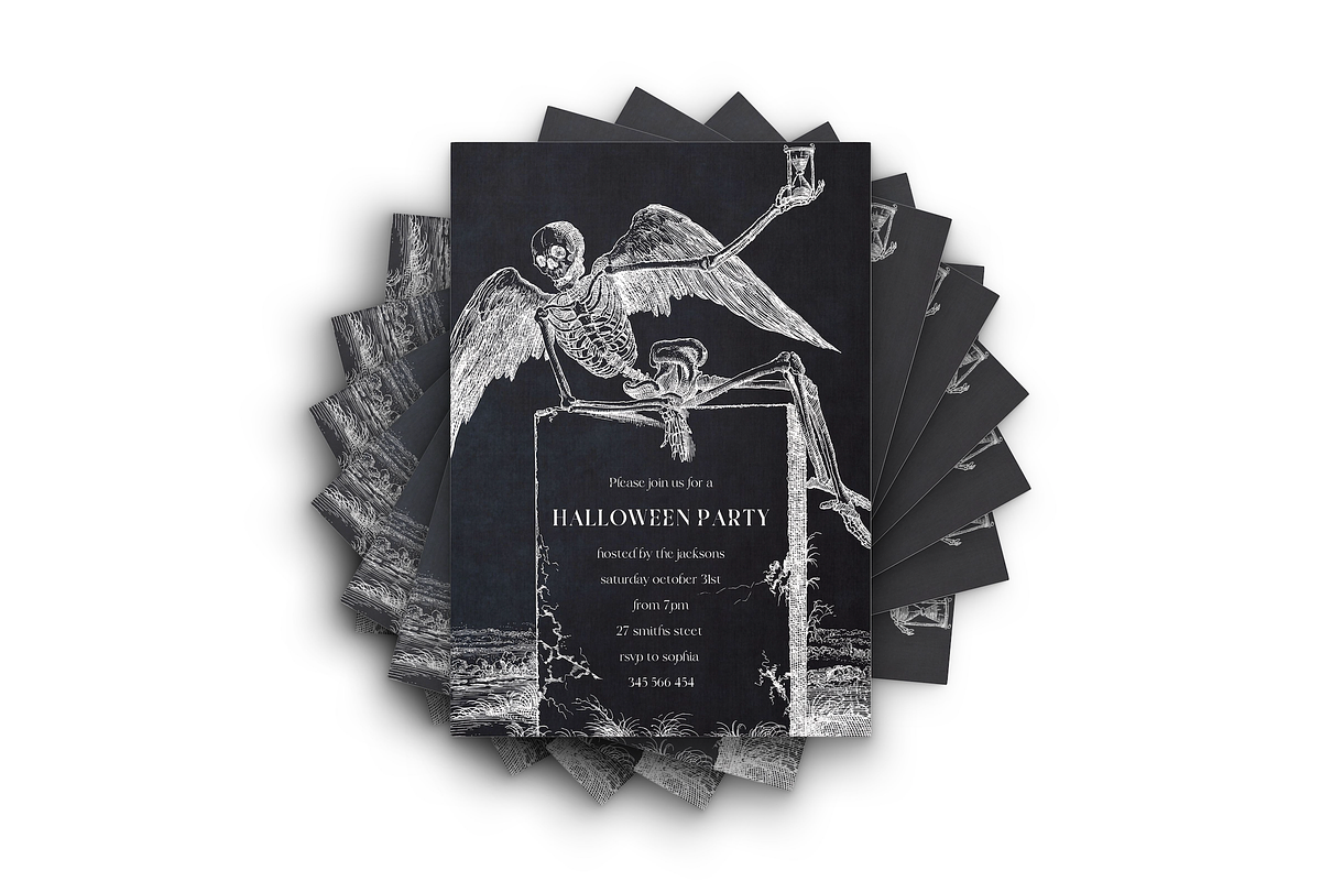 Halloween Party Invitation, an Invitation Template by ForeverPrint (Photo 3 of 5)