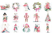 Hand Drawn Whimsical Christmas PNG, an Illustration by Craft Nest (Thumbnail 4 of 4)