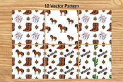 Wild West Adventure, a Pattern Graphic by Elatedowl (Thumbnail 3 of 13)