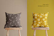 Square Cushion Mockup, a Household Mockup by LinnestCreative (Thumbnail 3 of 5)
