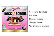 Back to school E-flyer template, a Marketing Template by Foedesigner (Thumbnail 2 of 5)
