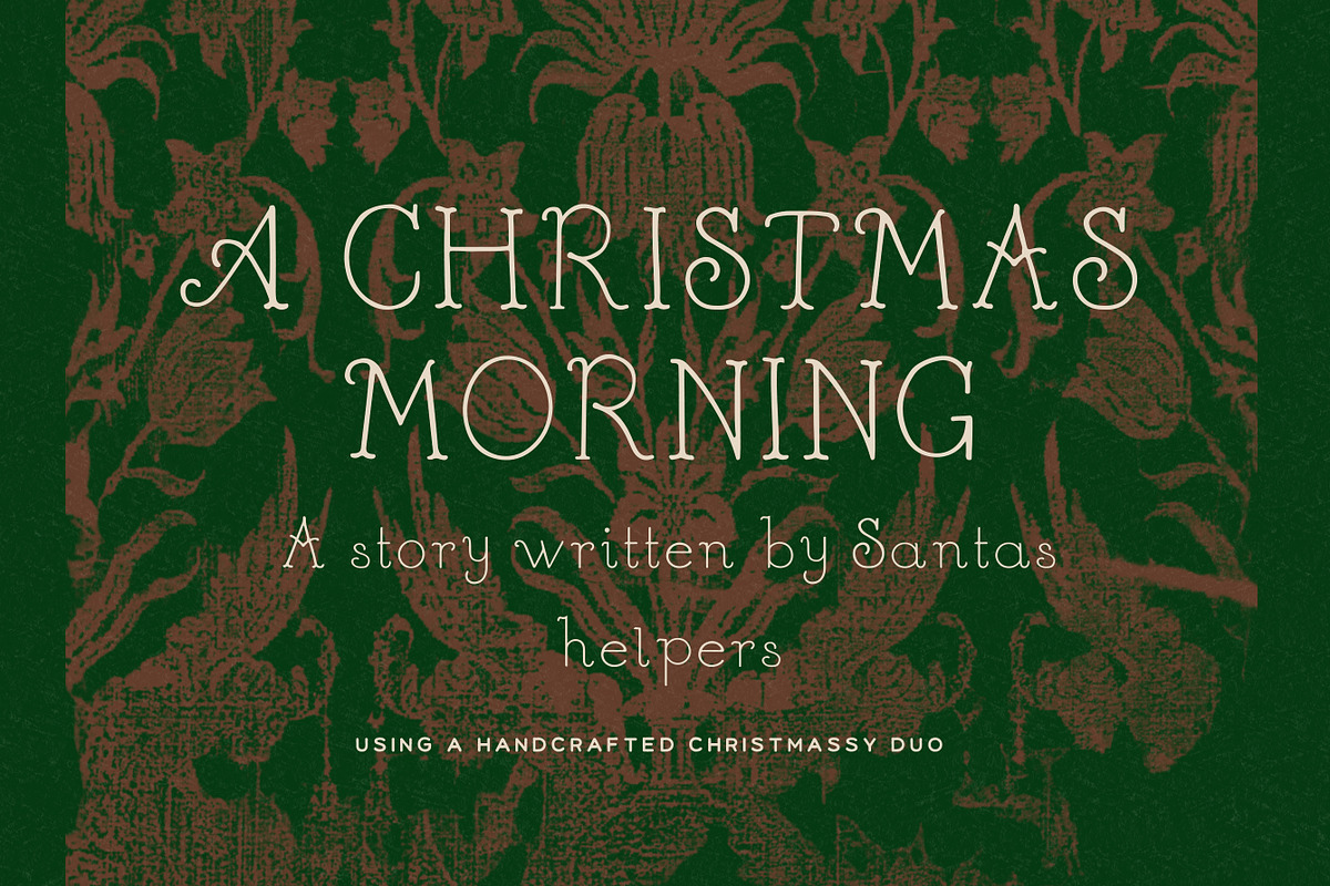 Handmade Vintage Christmas Font Duo, a Handwritten Font by Laras Wonderland (Photo 5 of 11)