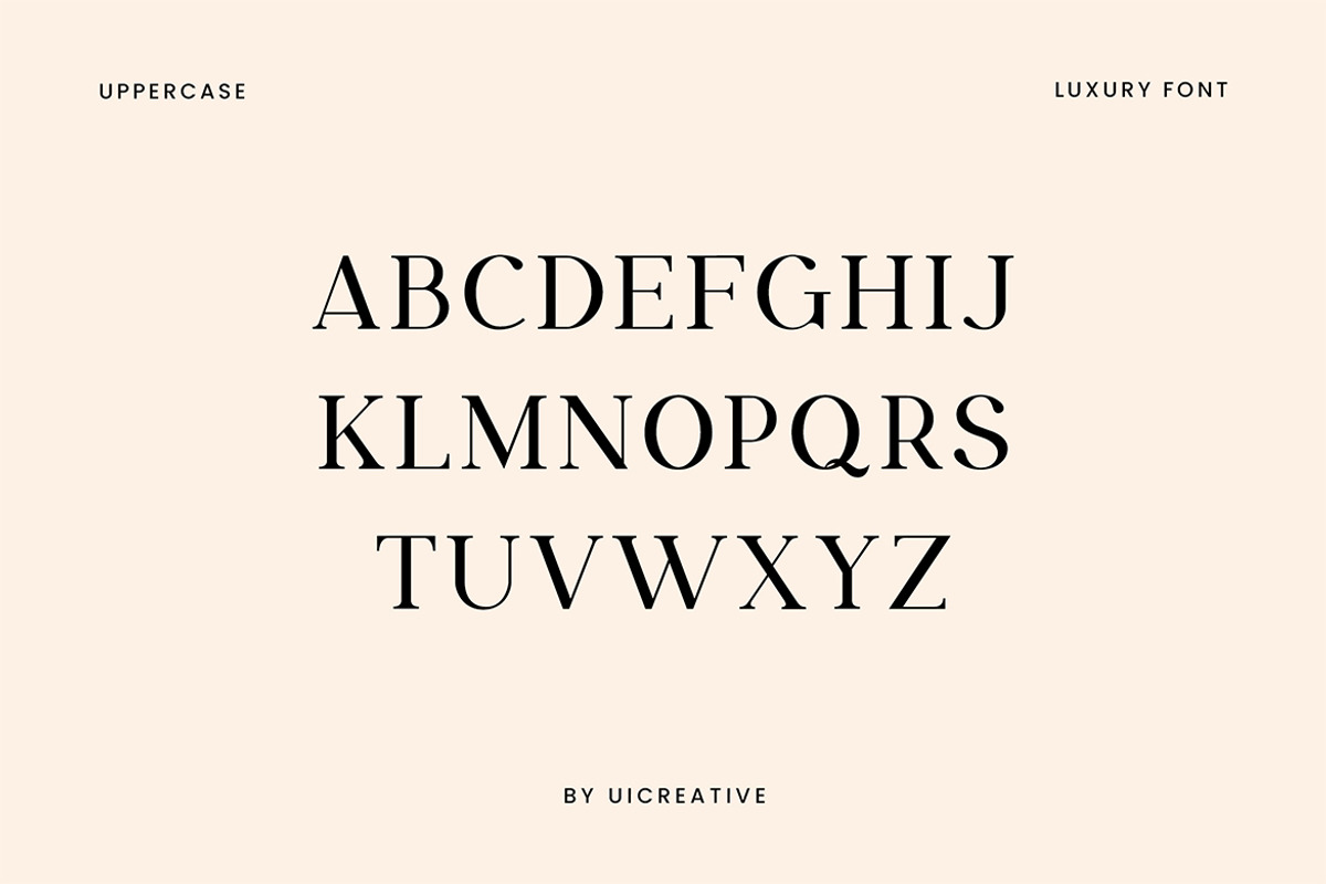 Paperboard Elegant Serif Font, a Serif Font by UICreative (Photo 7 of 8)