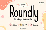 Roundly, a Handwritten Font by Wow Magic (Thumbnail 1 of 3)