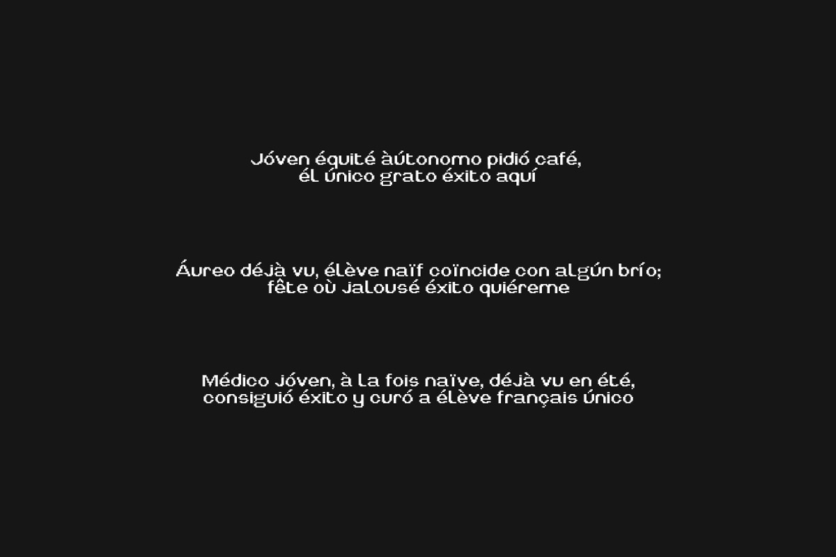 Bitpop - Pixel Font, a Sans Serif Font by Nian Keun Studio (Photo 9 of 13)