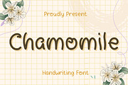Chamomile, a Handwritten Font by Aisyah (Thumbnail 1 of 4)