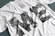Wacomka Flowers Font, a Font by Handmadefont (Thumbnail 9 of 10)