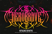 Mega Snake Typeface, a Blackletter Font by alit design (Thumbnail 6 of 20)