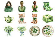 St Patricks Day Clipart, an Illustration by Design Market (Thumbnail 3 of 4)