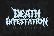 Zeus Borne | Brutal Death Metal Font, a Symbol Font by Masyafi Studio (Thumbnail 4 of 8)